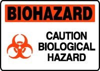 Plastic, Biohazard Caution Biologizal Hazard 